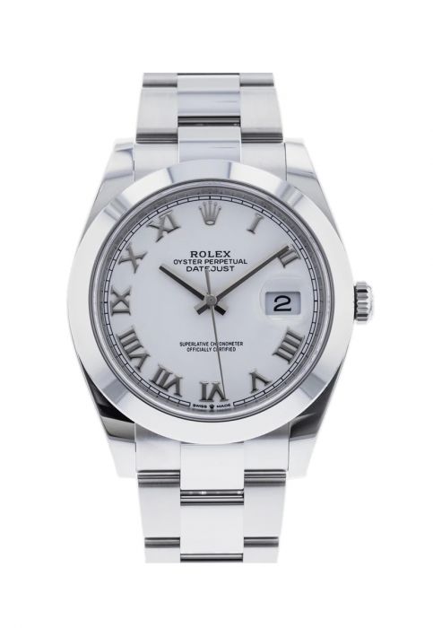 Rolex Datejust 41 White Roman 126300